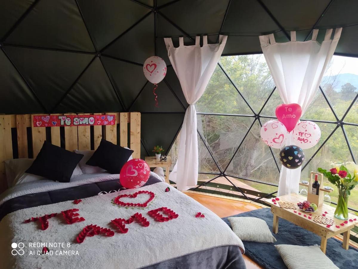 Glamping El Refugio Hotel Guatavita Bagian luar foto