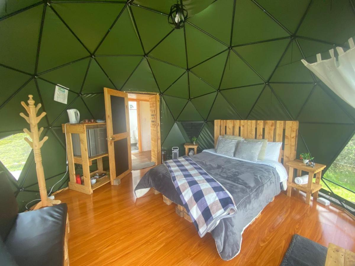 Glamping El Refugio Hotel Guatavita Bagian luar foto